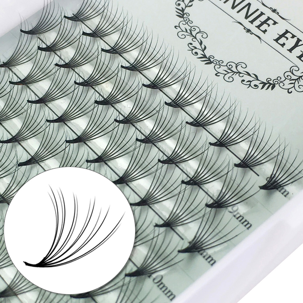 Eyelash Extension Volume Cat Eye - ขนตาปลอมแบบพัดสำเร็จรูป New Camellia รุ่น Pro Made