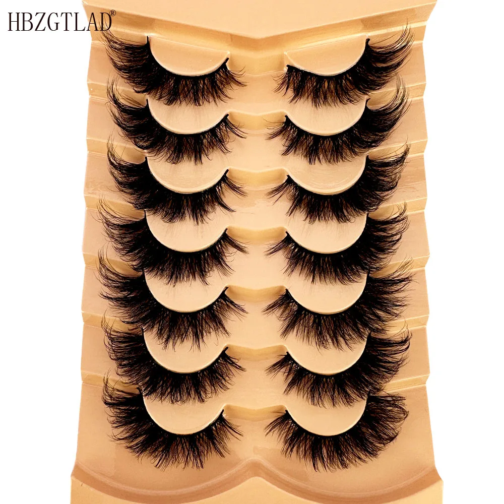 Eyelash Extension Volume Cat Eye - ขนตาปลอมแบบหนา 7 คู่ ขนตาแบบแคทอาย ขนตาฟูฟ่อง นุ่ม