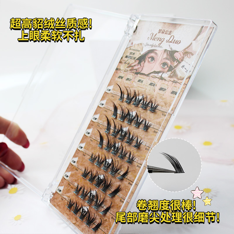 ขนตาปลอมแบบมีตาแมวขนตาปลอมแบบ3 - Eyelash Extension Volume Cat Eye บทวิจารณ์และราคา