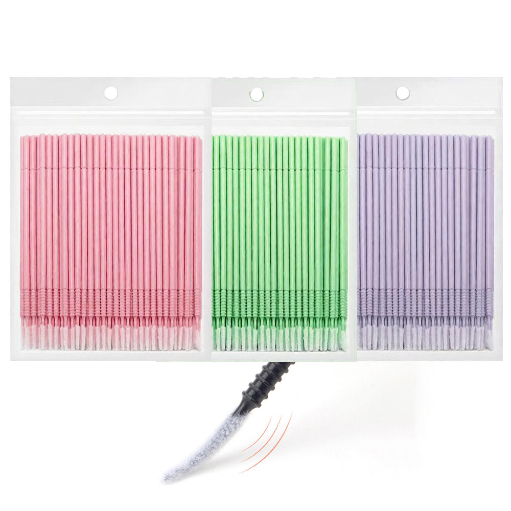 ไม้พันสำลีทำความสะอาดขนตาปลอม  - Eyelash Extension Double Lash บทวิจารณ์และราคา