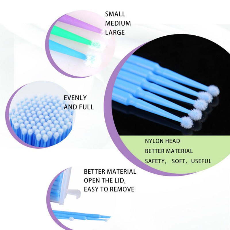 ไม้พันสำลีทำความสะอาดขนตาปลอม  - Eyelash Extension Double Lash บทวิจารณ์และราคา