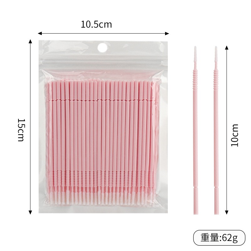 ไม้พันสำลีทำความสะอาดขนตาปลอม  - Eyelash Extension Double Lash บทวิจารณ์และราคา