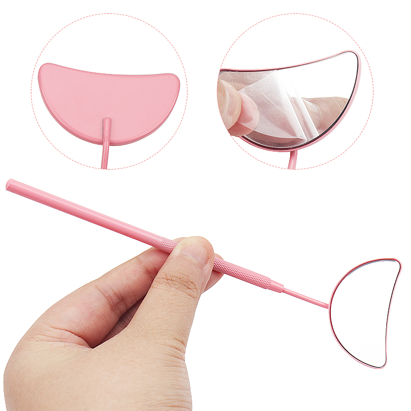 1pcs Eyelash EXTENSION กระจกรู - Eyelash Extension Double Lash บทวิจารณ์และราคา