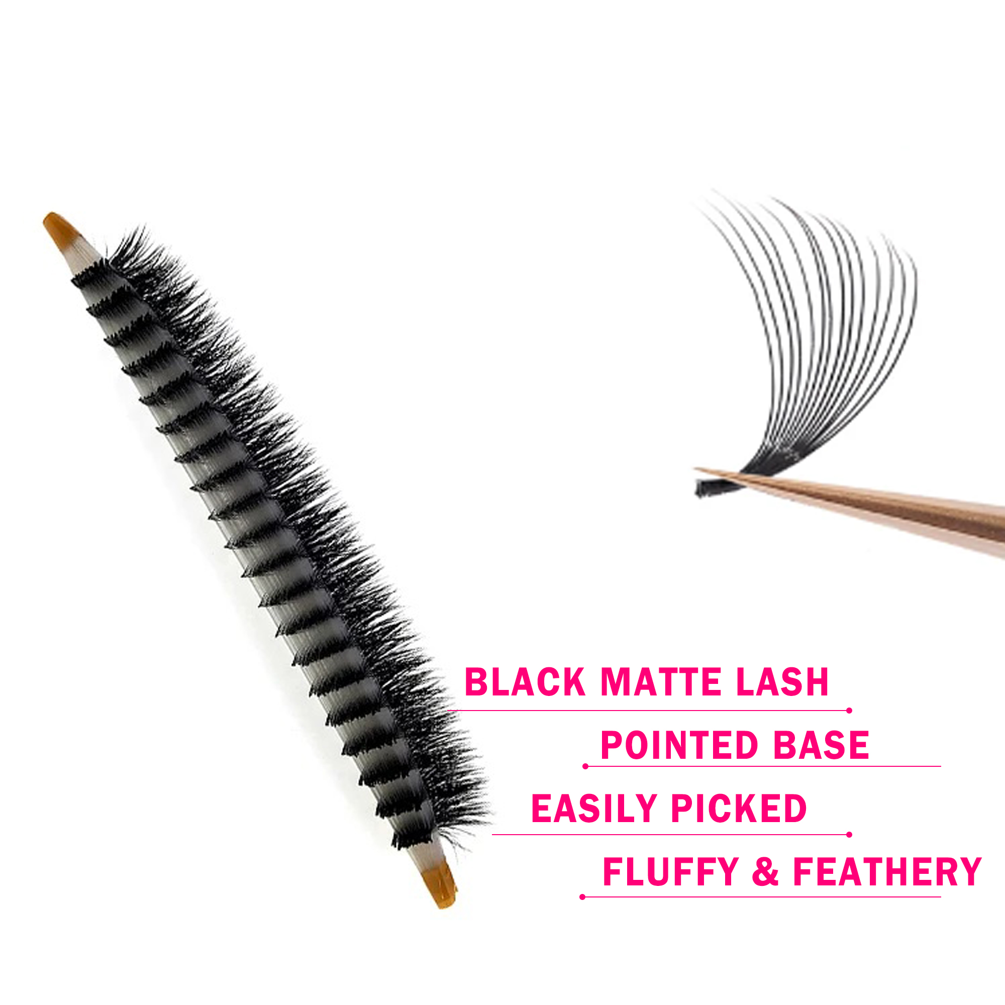 ขนตาปลอม CoMango 600Fans Prema - Eyelash Extension Volume Cat Eye บทวิจารณ์และราคา