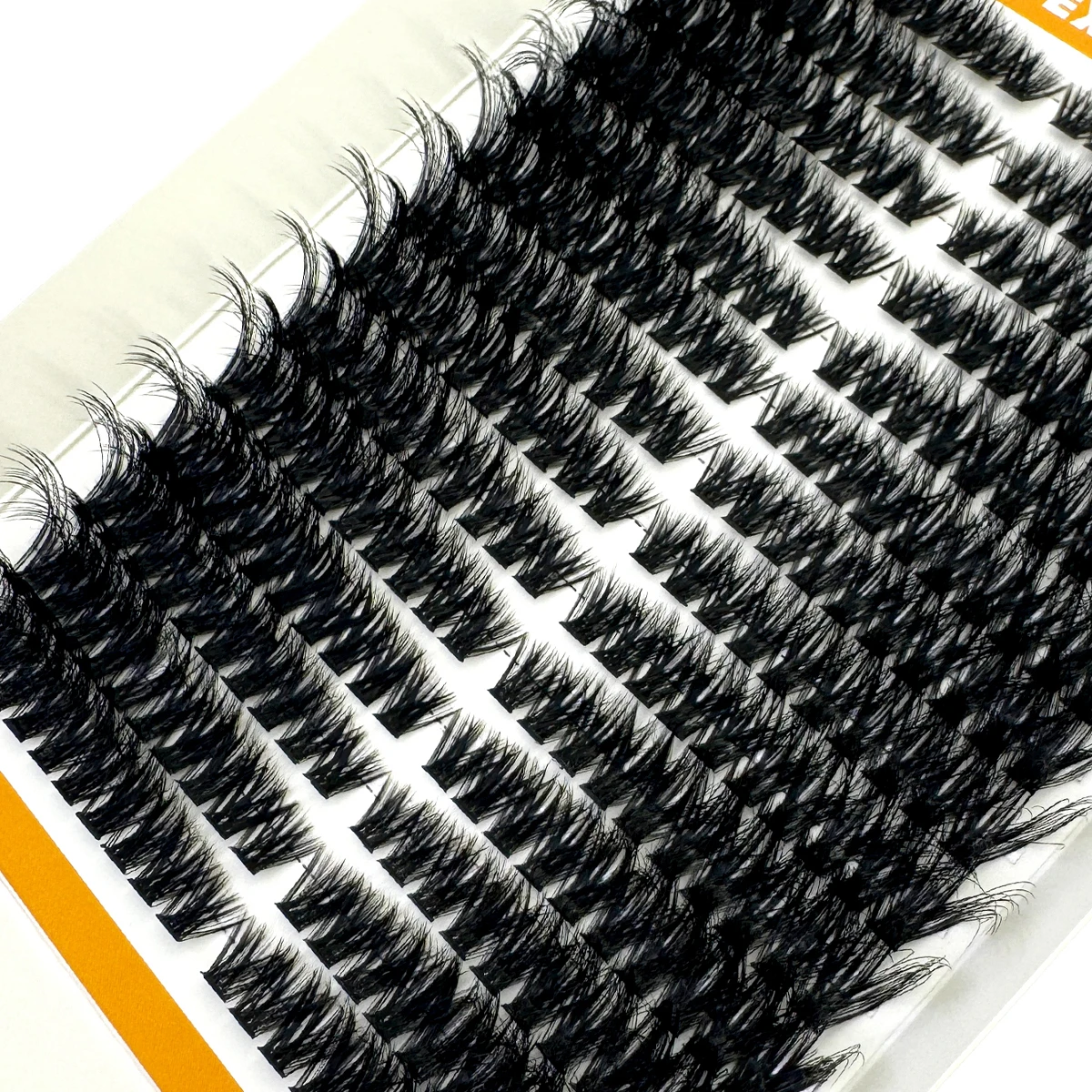 ขนตาปลอมแบบกลุ่ม AMSDCN 80D ขน - Eyelash Extension Volume Cat Eye บทวิจารณ์และราคา