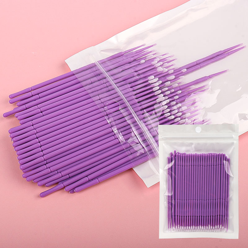 ไม้พันสำลีทำความสะอาดขนตาแบบไม - Eyelash Extension Double Lash บทวิจารณ์และราคา