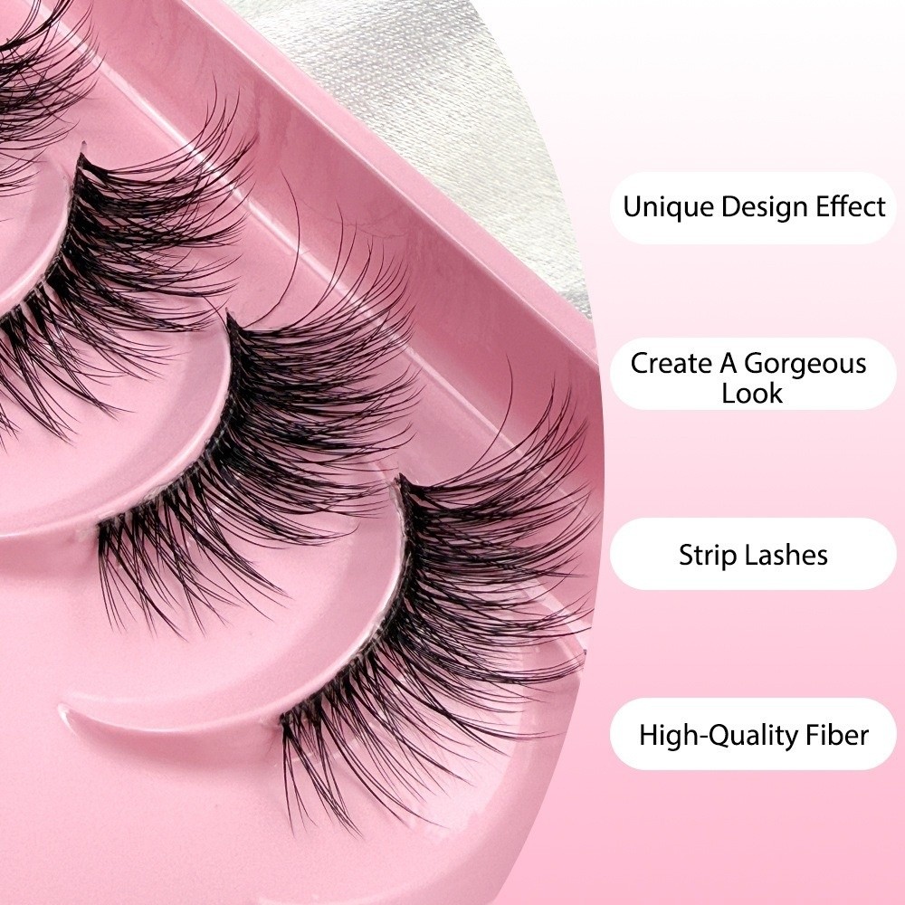 ขนตาปลอม 3D แบบใช้ซ้ำได้ 10 คู - Eyelash Extension Volume Cat Eye บทวิจารณ์และราคา