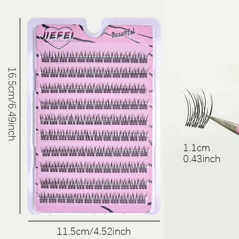 ขนตาปลอมแบบมีกาวในตัว ดีไซน์หา - Eyelash Extension Full Set บทวิจารณ์และราคา