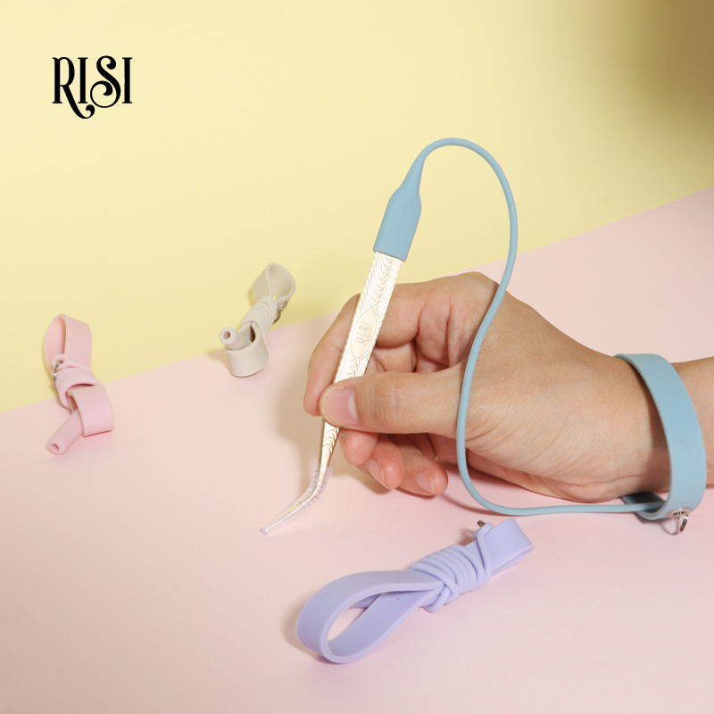 คีมหนีบตัวต่อขนตาซิลิโคน rizi  - Eyelash Extension Double Lash บทวิจารณ์และราคา
