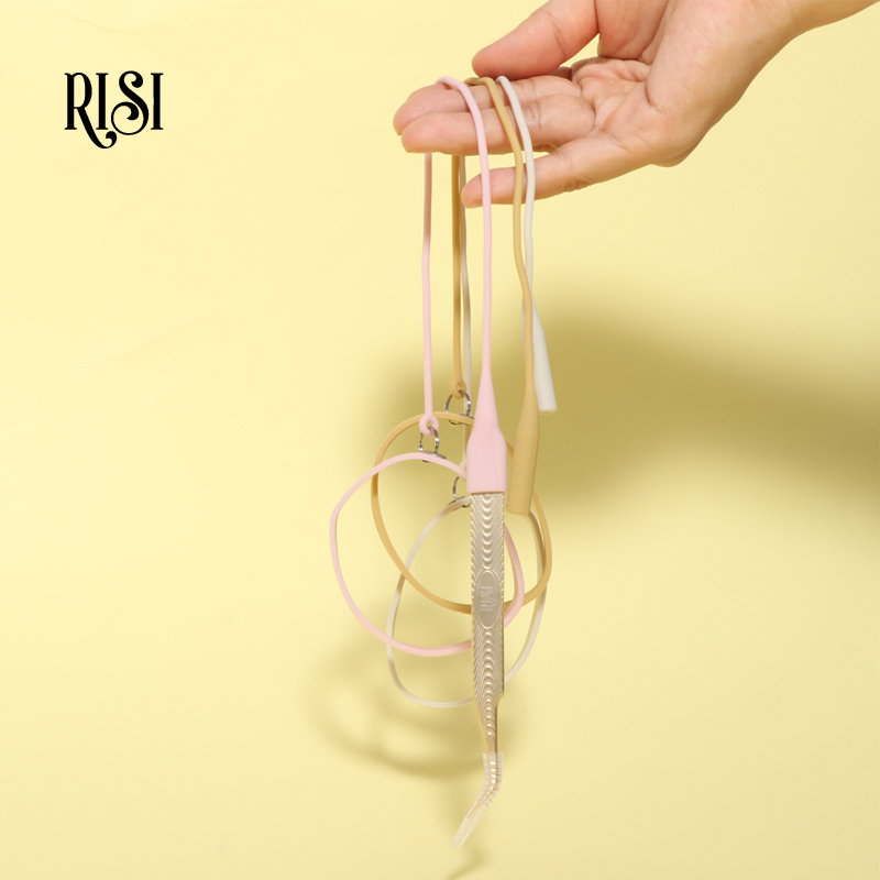 คีมหนีบตัวต่อขนตาซิลิโคน rizi  - Eyelash Extension Double Lash บทวิจารณ์และราคา